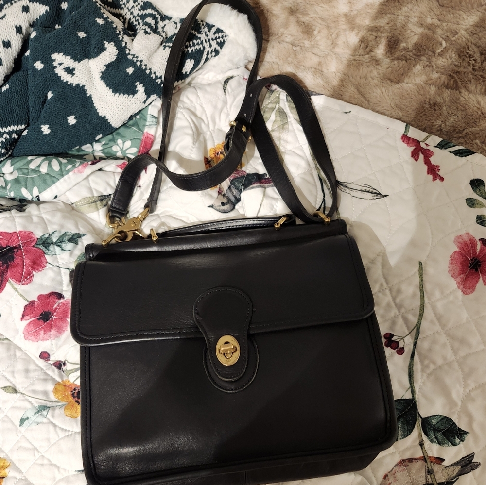 Coach Willis Bag 9927 Vintage With Brass Hardware